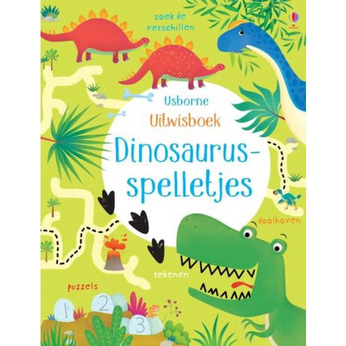 Uitwisboek - Dinosaurusspelletjes