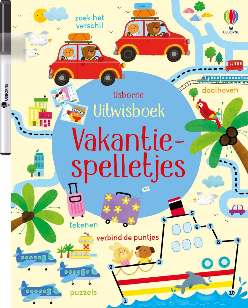 Uitwisboek - Vakantiespelletjes