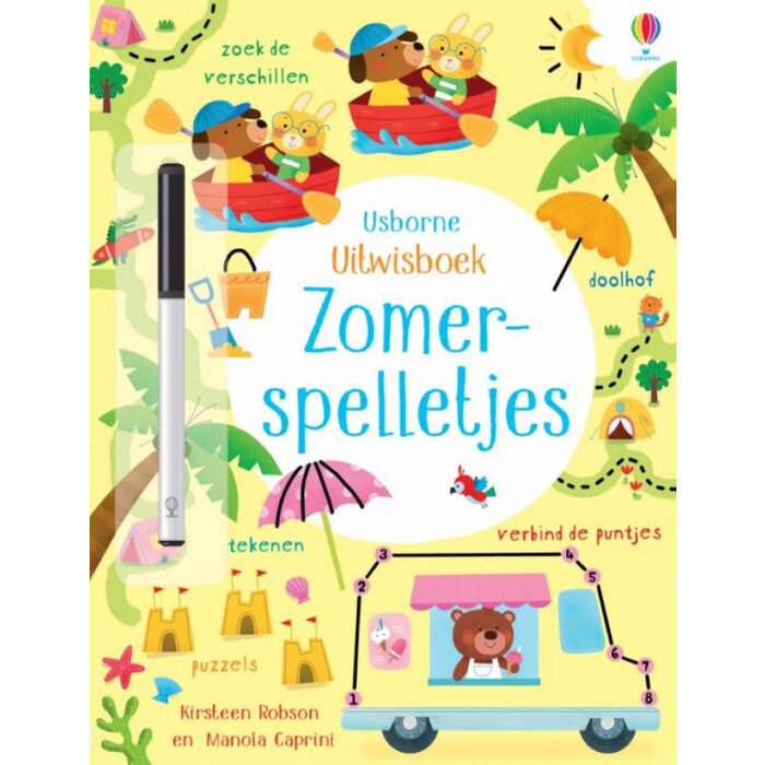 Uitwisboek - Zomerspelletjes