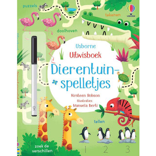 Uitwisboek - Dierentuinspelletjes
