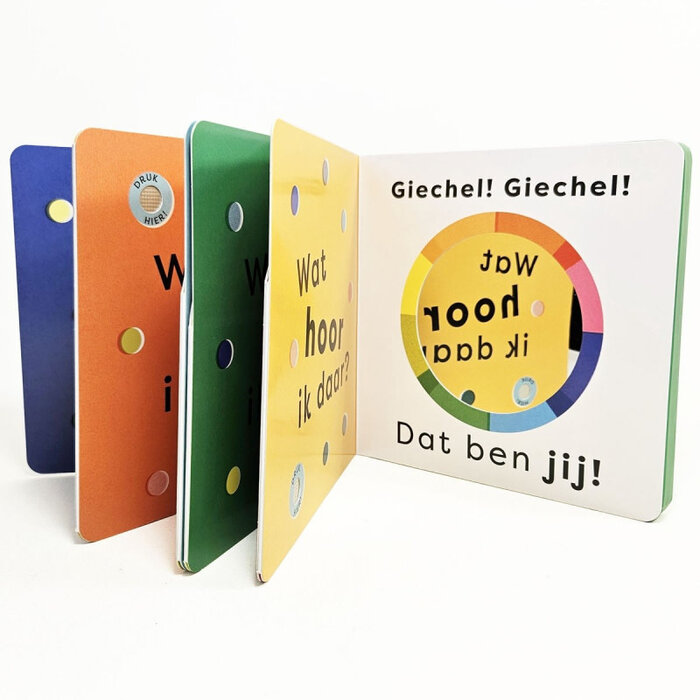 Wat hoor ik daar? - Boe! (geluidenboekje)