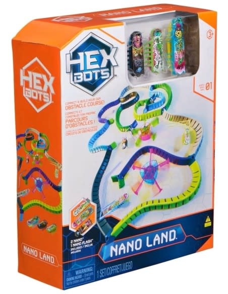 Hex Bots Hex Bots™ NanoLand set, 3 Nano Bots, LED-verlichting