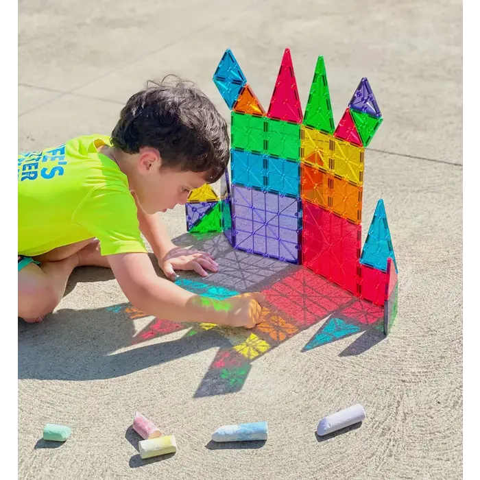 Magna-Tiles MAGNA-TILES® Clear Colors 32 Piece Set