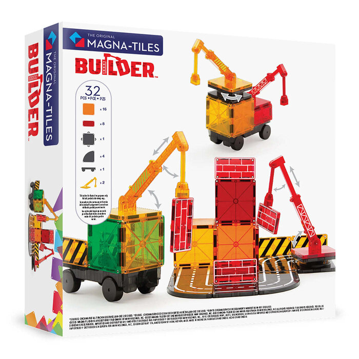 Magna-Tiles MAGNA-TILES® Builder 32 Piece Set