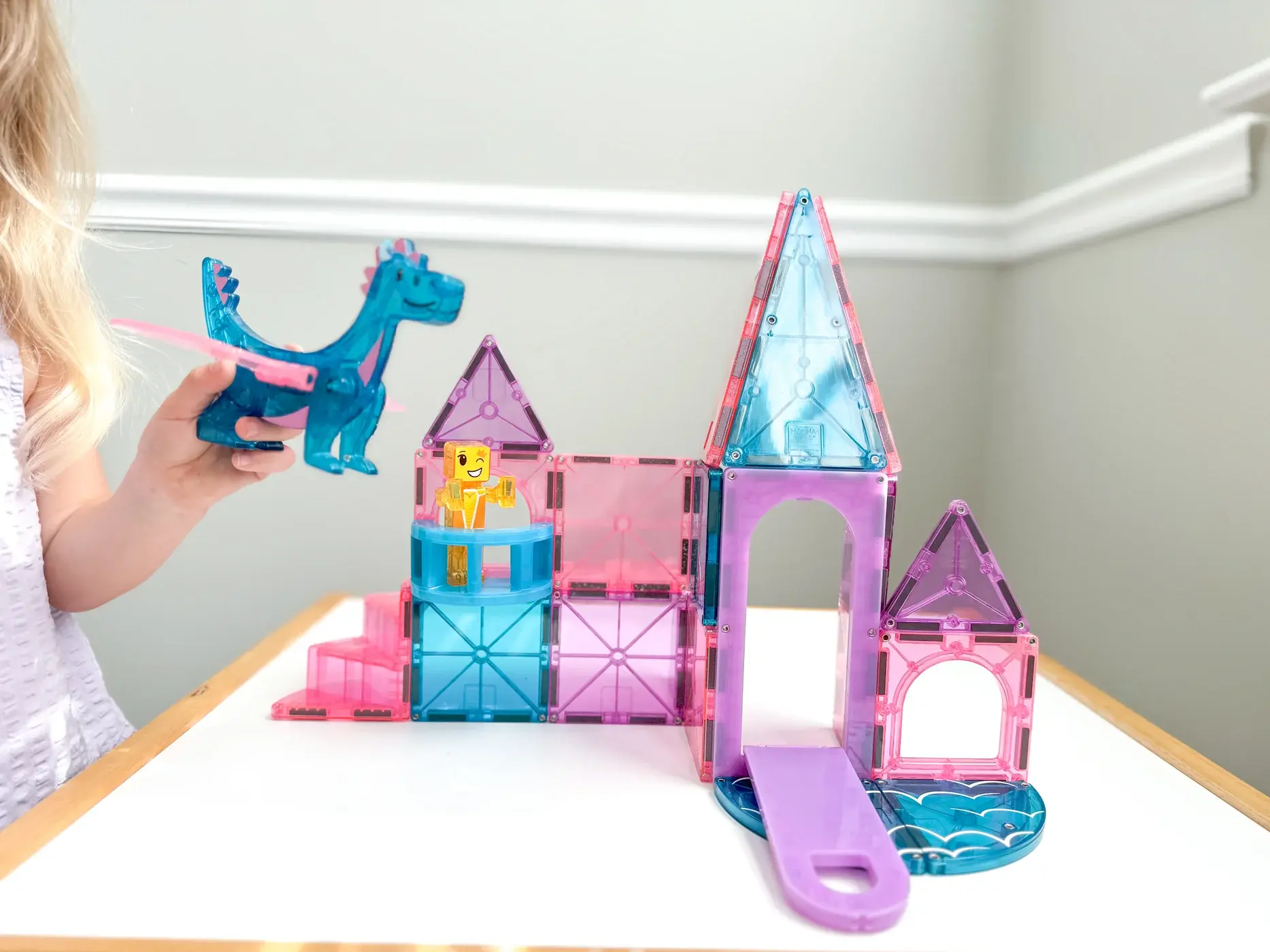Magna-Tiles MAGNA-TILES® CASTLE microMAGS - 25 piece
