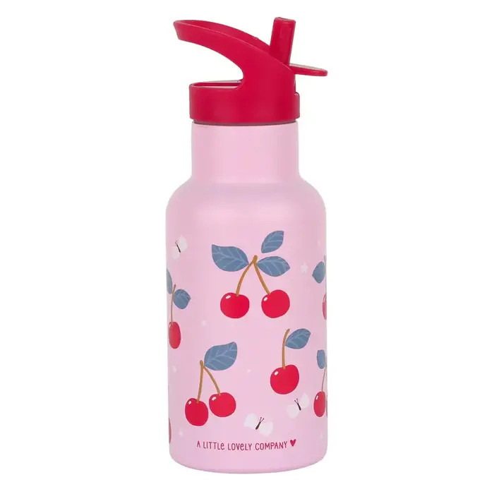 A Little Lovely Company RVS drinkfles: Kersen