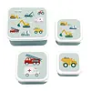 Lunch & snack box set: Voertuigen
