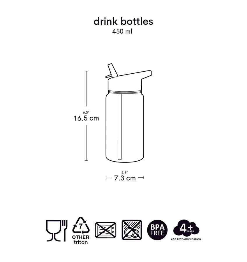 A Little Lovely Company Drinkfles: Unicorn Dreams