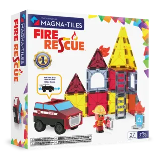 Magna-Tiles MAGNA-TILES - Fire Station 27-Piece Set