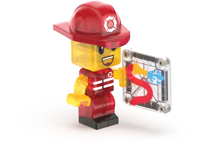 Magna-Tiles MAGNA-TILES - Fire Station 50-Piece Set