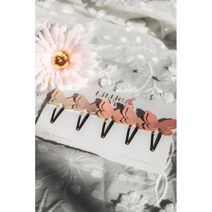 Little Yune Haarspeldjes | Set Buttery Magic 4 cm