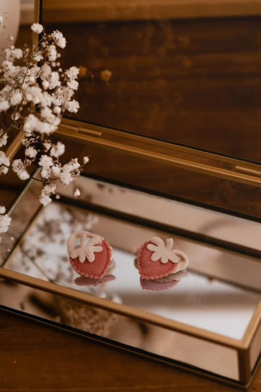 Little Yune Elastiekjes - Aardbei