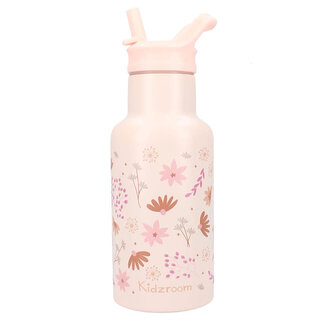 Kidzroom Drinkfles 350ml Kidzroom Enchanted memories Pink