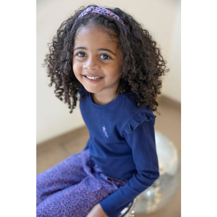 Jubel Flared broek AOP l.Lila - Wild Soul