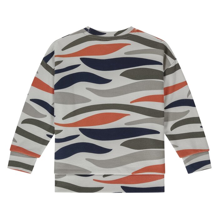 Stains & Stories boys sweatshirt off white SSA25407463