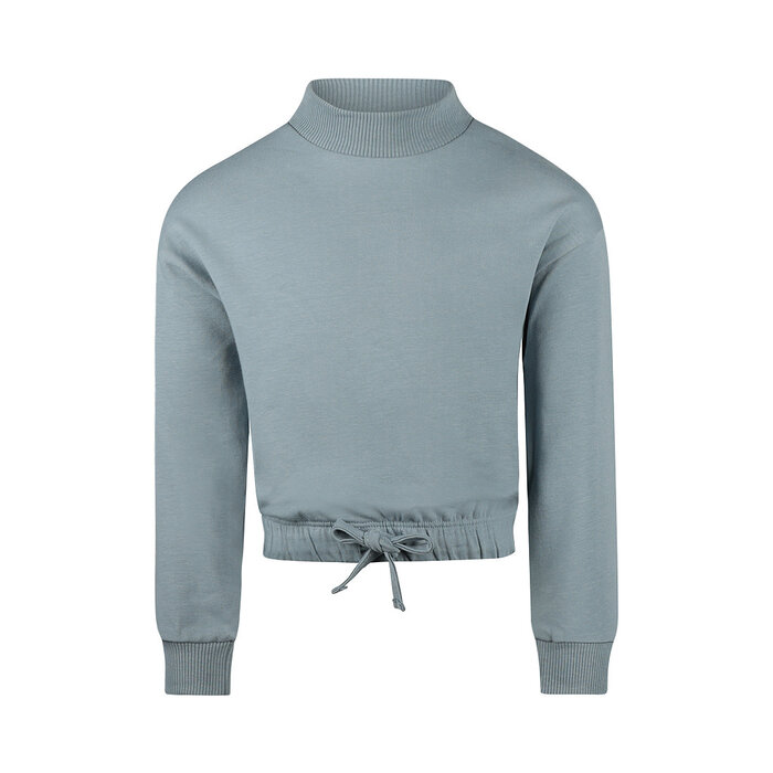 Koko Noko Sweater with turtle neck Blue