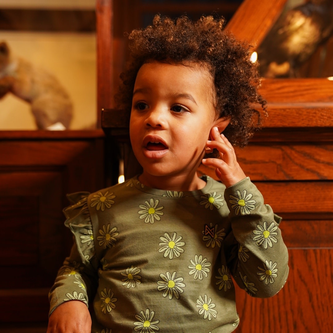 Koko Noko T-shirt ls Army green O56964-37