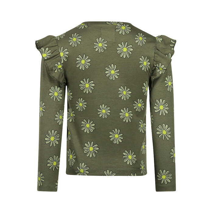 Koko Noko T-shirt ls Army green O56964-37
