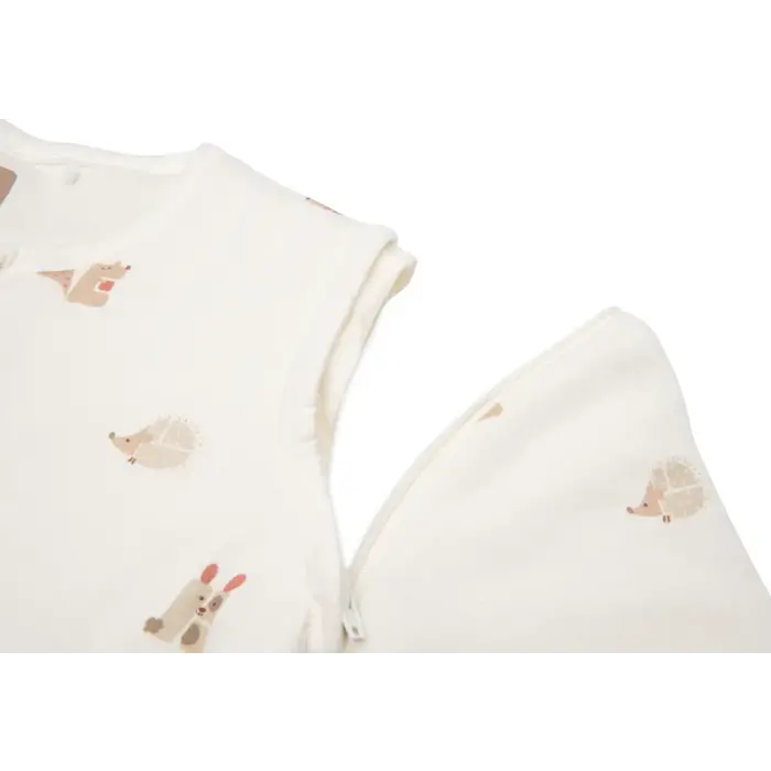 Jollein Slaapzak met afritsbare mouw 70cm Animal Friends