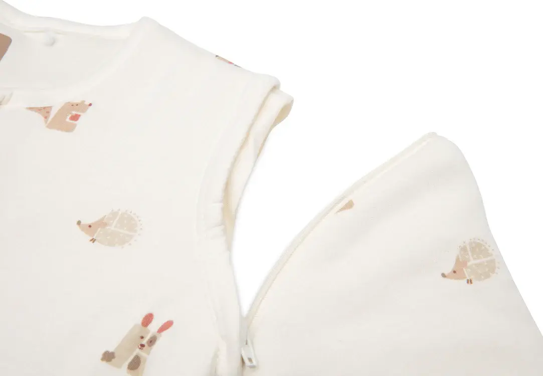 Jollein Slaapzak met afritsbare mouw 70cm Animal Friends