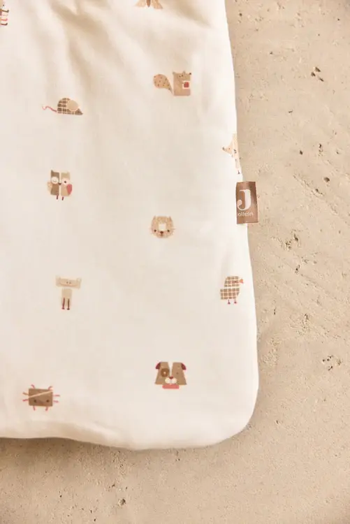 Jollein Slaapzak met afritsbare mouw 70cm Animal Friends