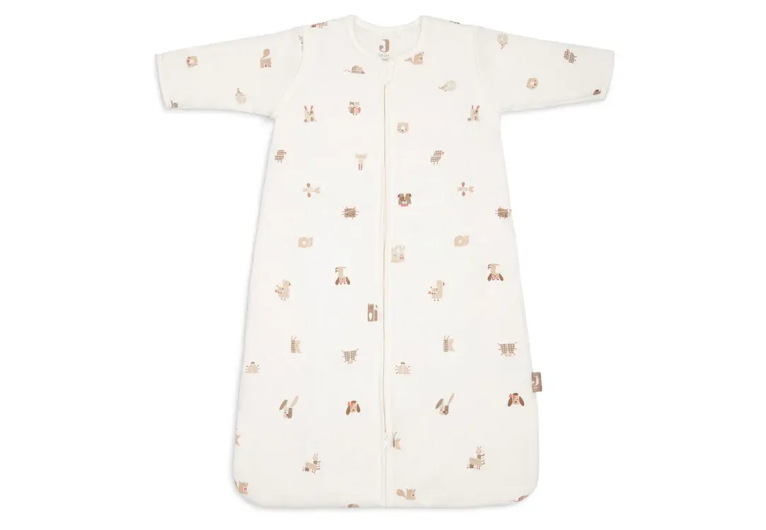 Jollein Slaapzak met afritsbare mouw 110cm Animal Friends
