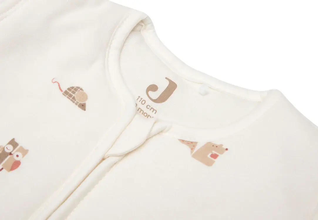 Jollein Slaapzak met afritsbare mouw 110cm Animal Friends