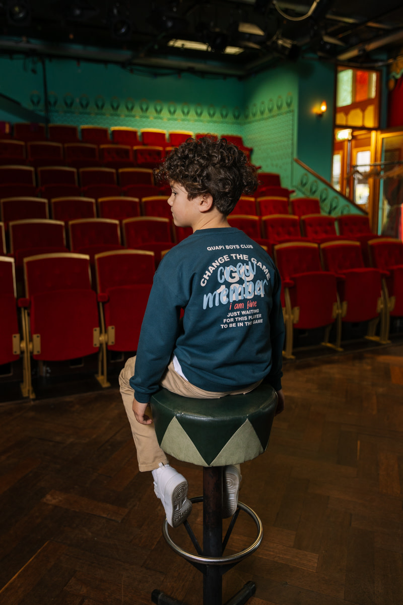 Quapi SWEATER QW251HANSJE Night Blue