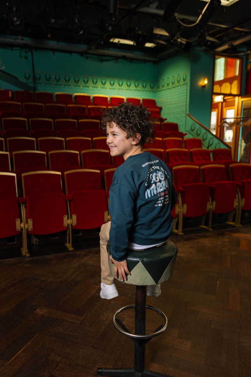 Quapi SWEATER QW251HANSJE Night Blue