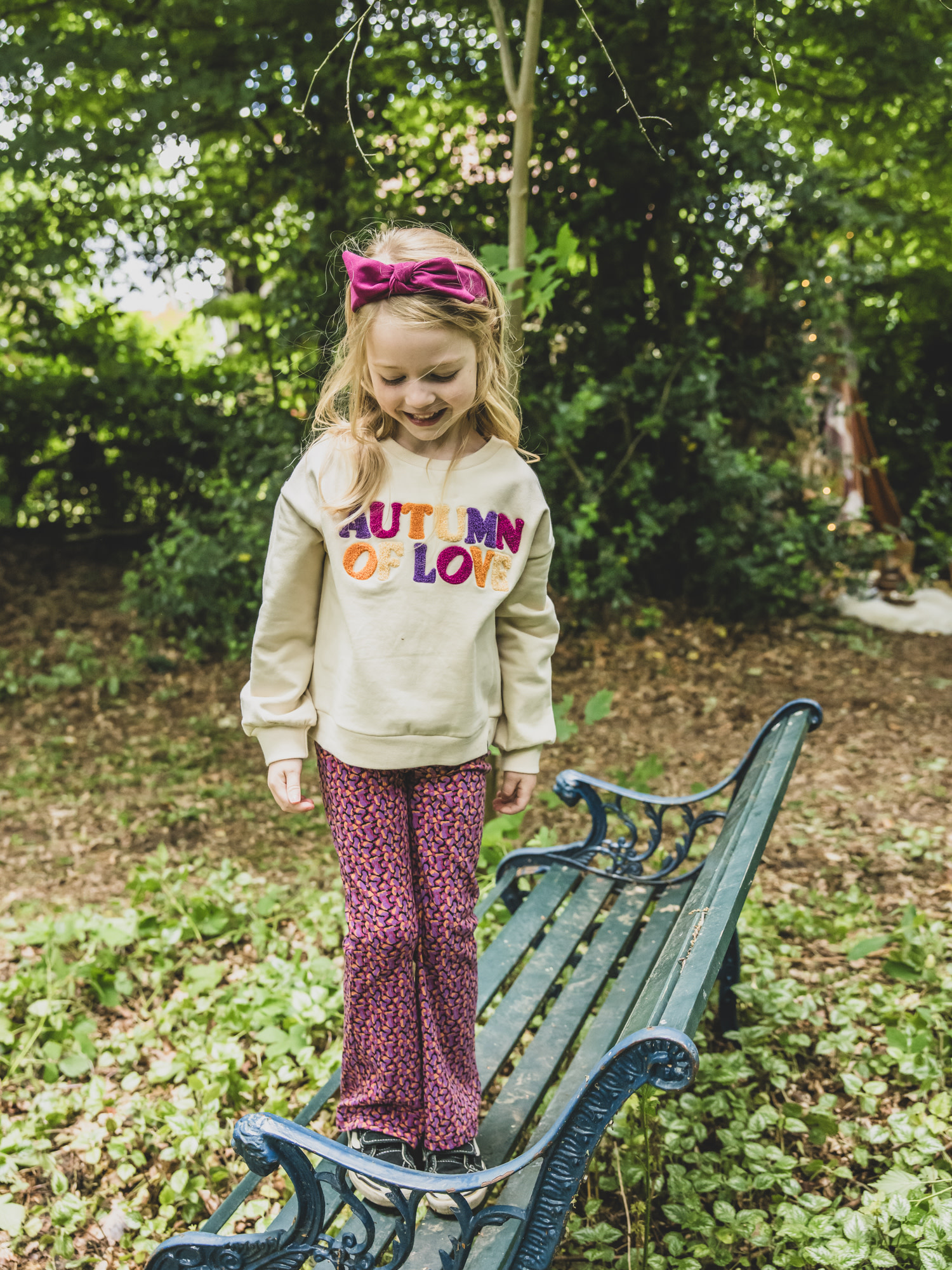 Looxs Little crinckle pants Confetti