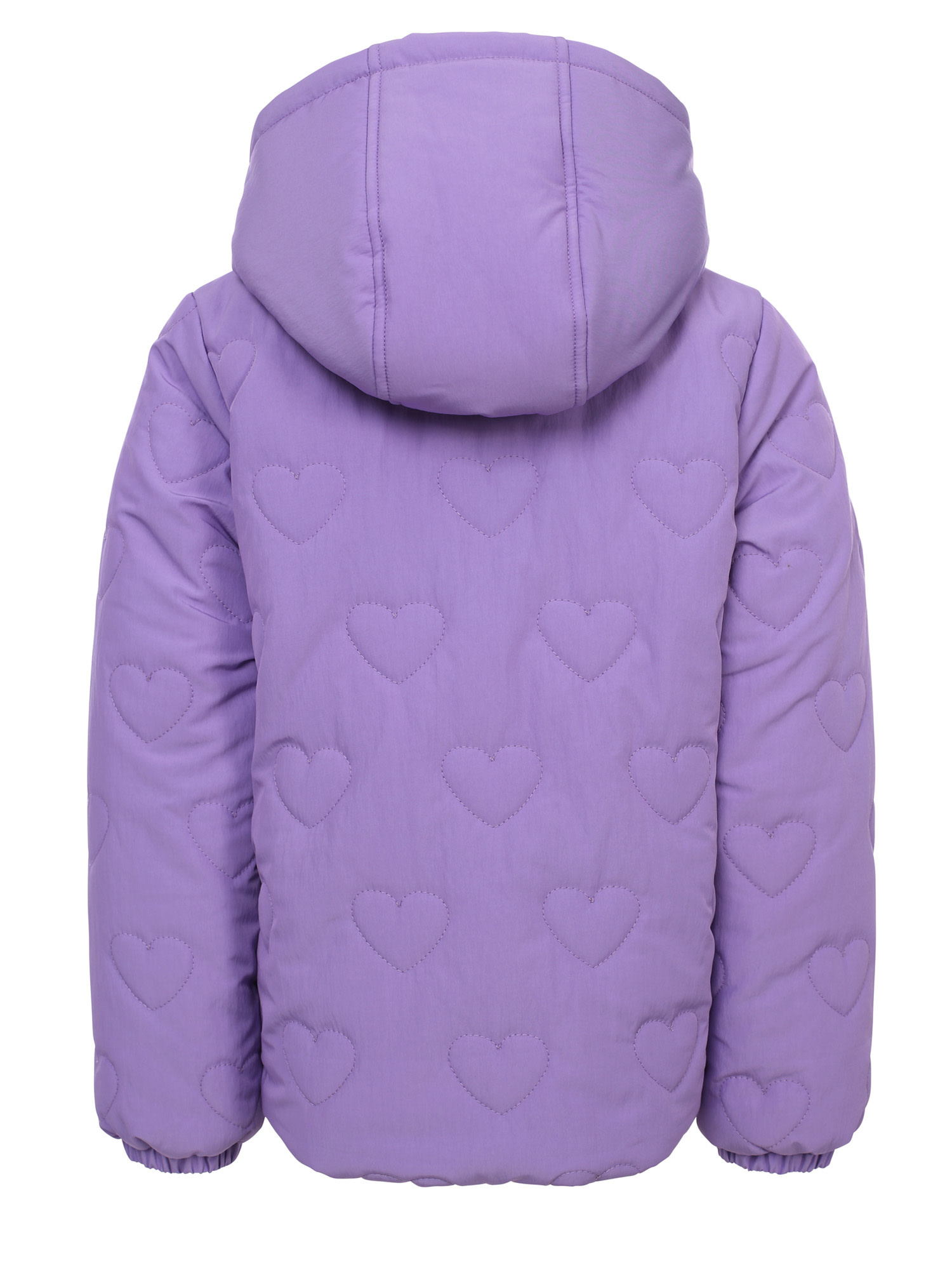 Looxs Little quilted hearts outerwear jack BRIGHT LILAC