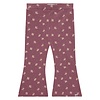 baby girls flared pants burgundy