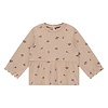 baby girls t-shirt long sleeve nude