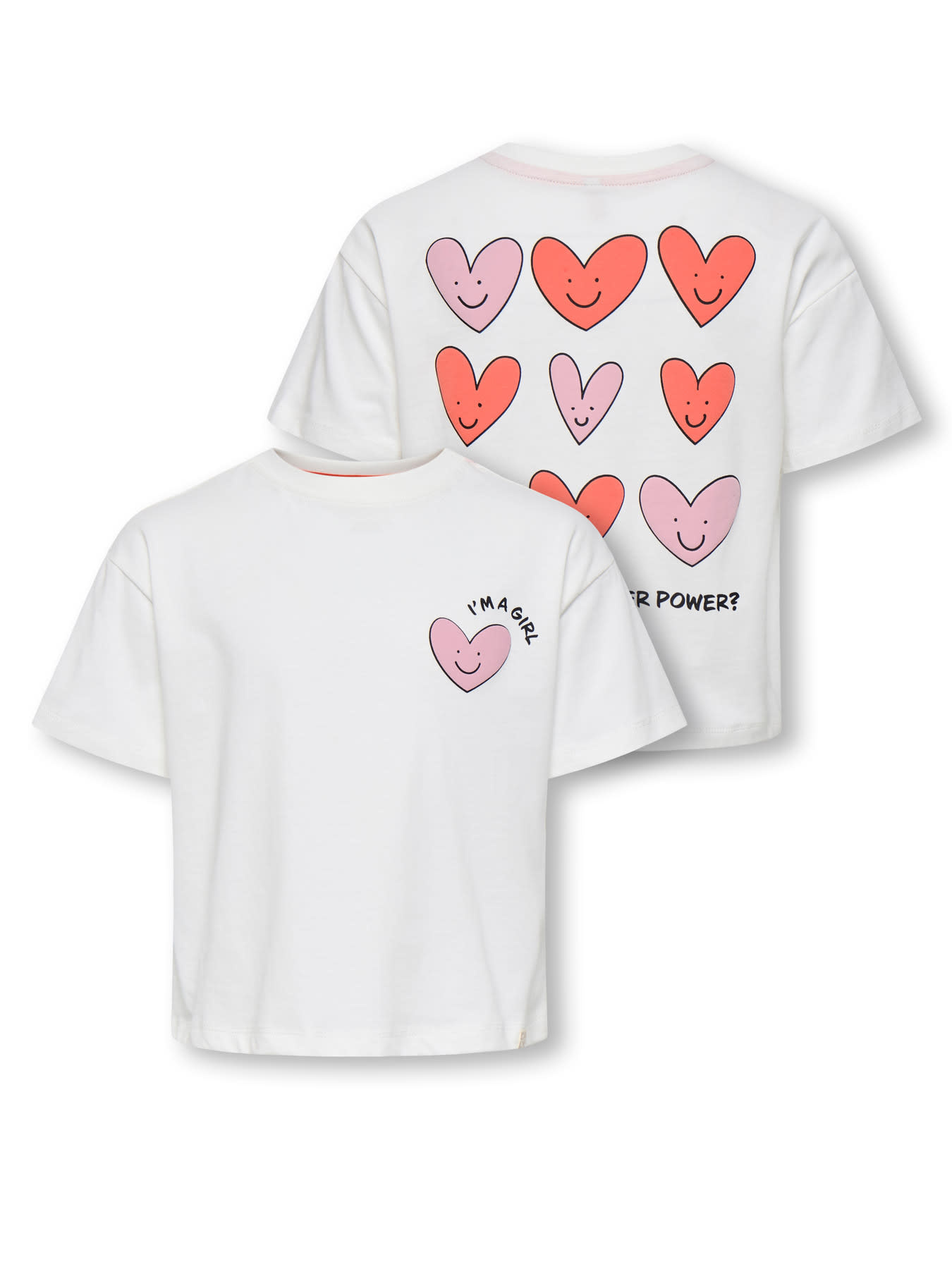 Kids Only KMGDREA LIFE S/S LOOSE TEE JRS