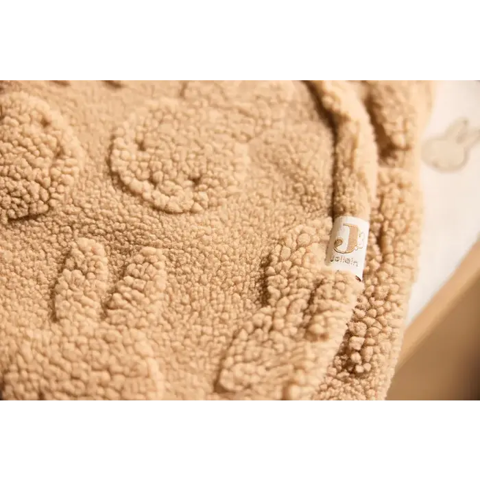 Jollein Wikkeldeken Miffy Jacquard Teddy Biscuit