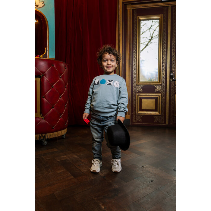 Quapi SWEATER QW252HALTON Blue Grey