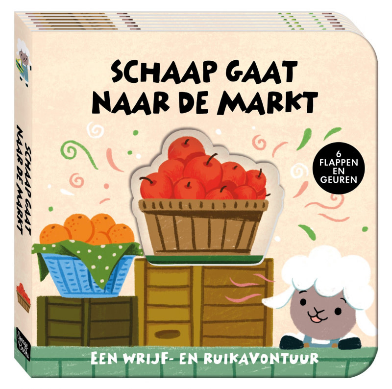 Image Books Een wrijf- en ruikavontuur - Schaap gaat naar de markt