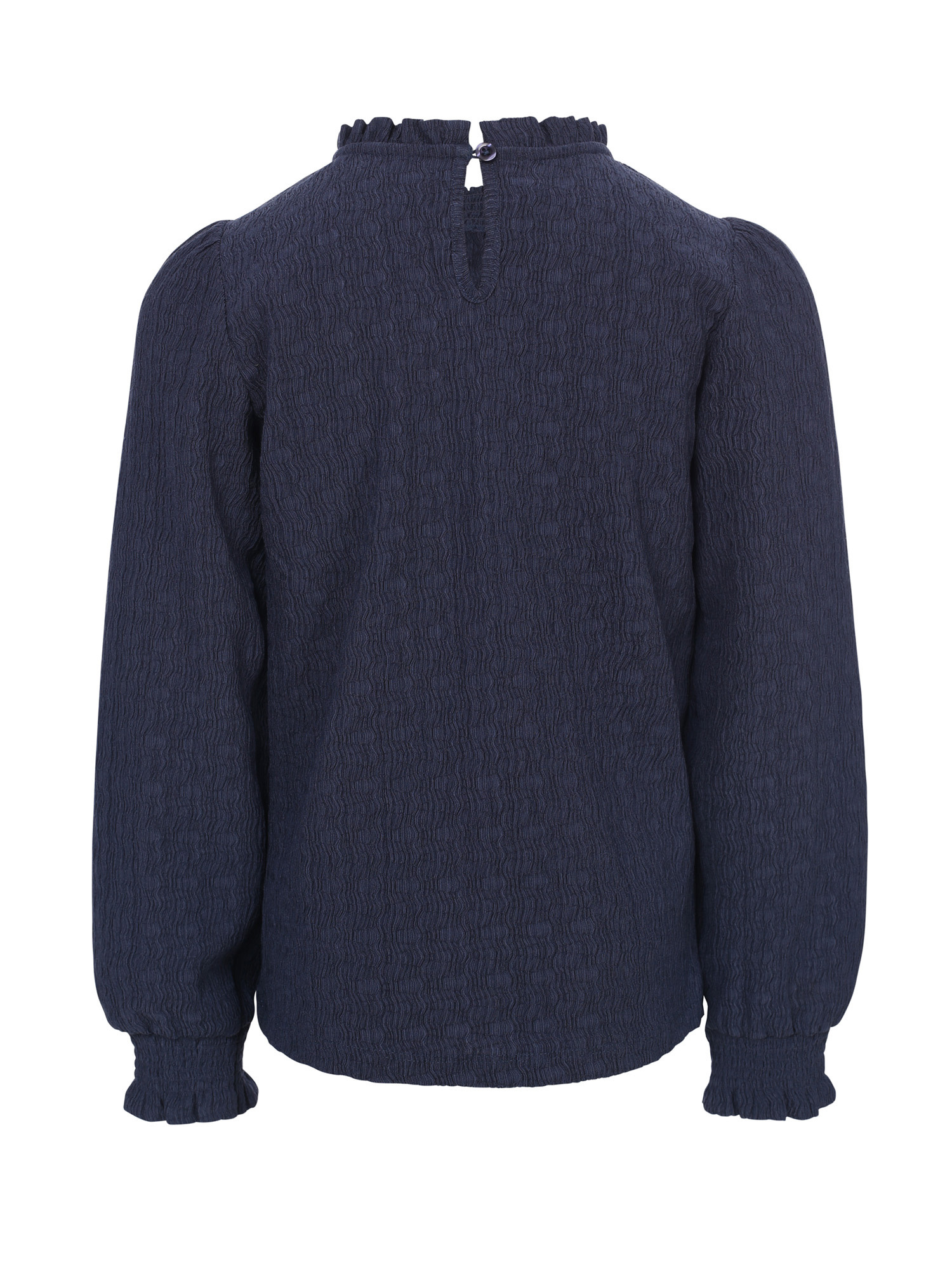 Looxs Little crinckle top with ruffles Dark blue
