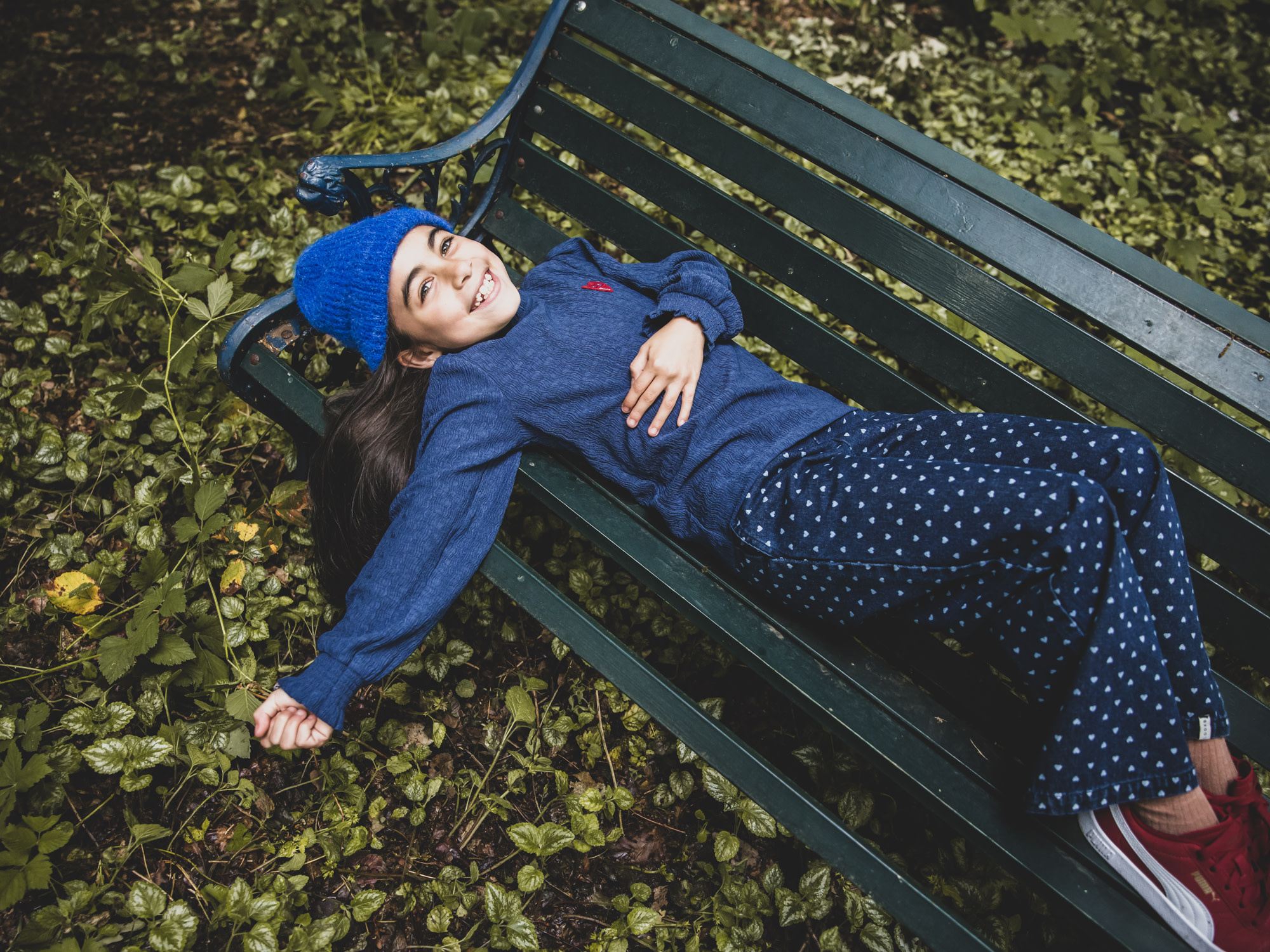 Looxs Little crinckle top with ruffles Dark blue