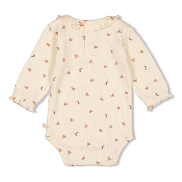 Feetje Romper rib AOP Offwhite - Dancing In The Moonlight