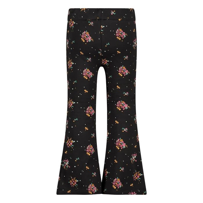 Jubel Flared broek AOP Antraciet - Shine Bright