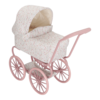 LD Metalen Poppenwagen Soft Flowers