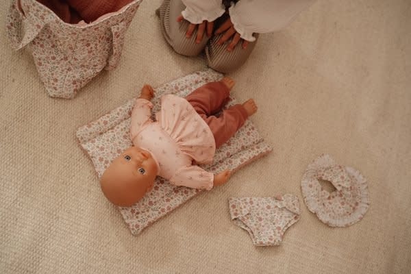 Little Dutch LD Poppen verzorgingstas Soft Flowers   