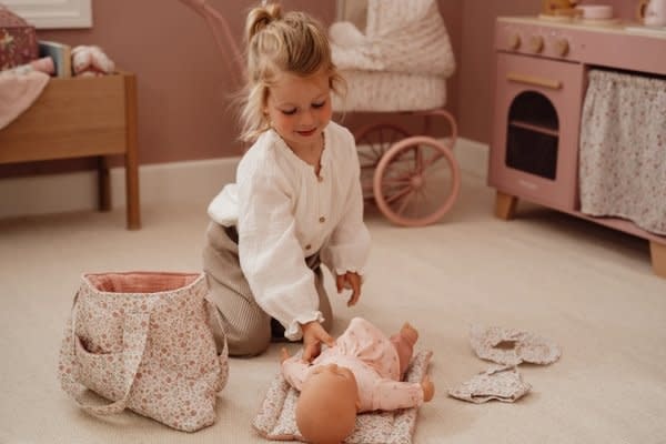 Little Dutch LD Poppen verzorgingstas Soft Flowers   
