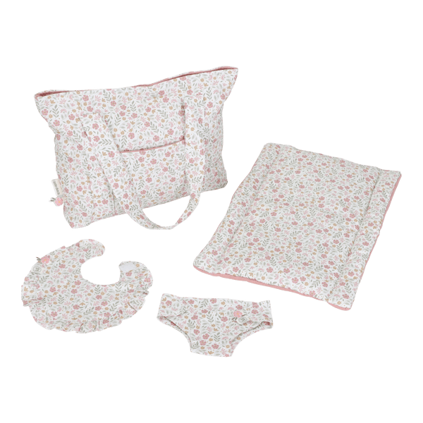Little Dutch LD Poppen verzorgingstas Soft Flowers   