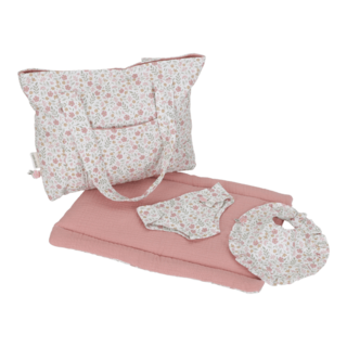 Little Dutch LD Poppen verzorgingstas Soft Flowers   