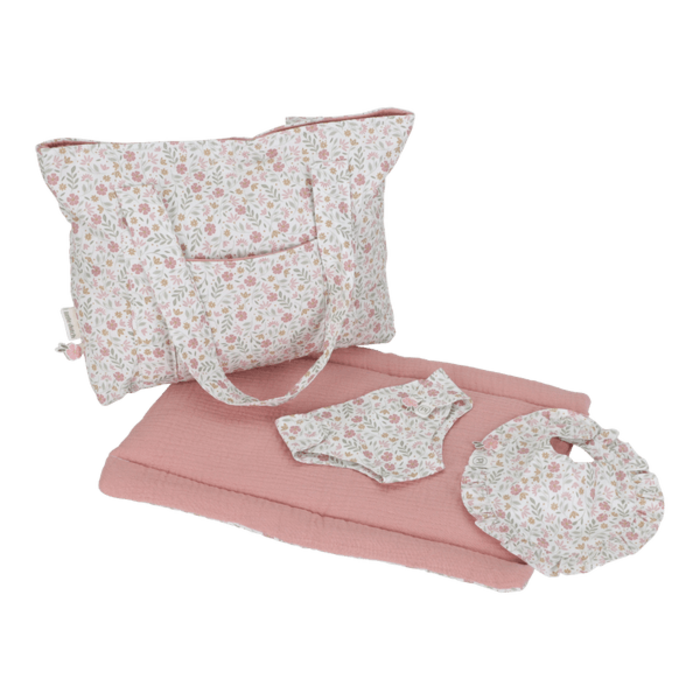 Little Dutch LD Poppen verzorgingstas Soft Flowers   