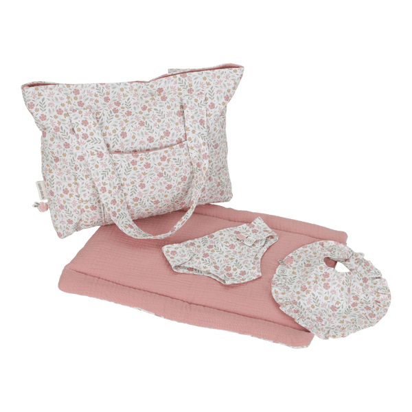 Little Dutch LD Poppen verzorgingstas Soft Flowers   