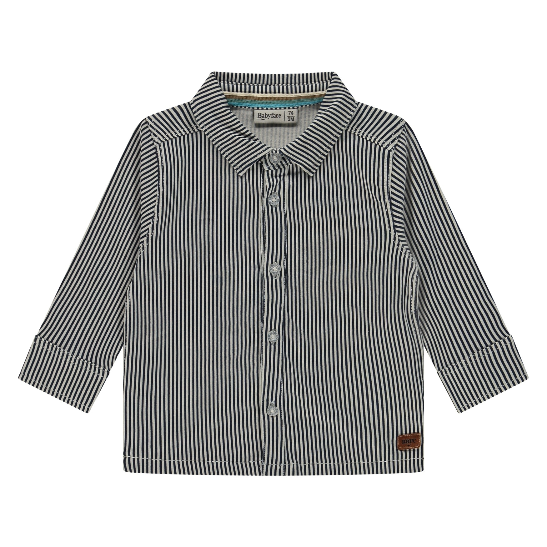 Babyface baby boys shirt long sleeve Dark Blue