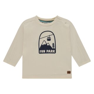 Babyface baby boys t-shirt long sleeve Ivory